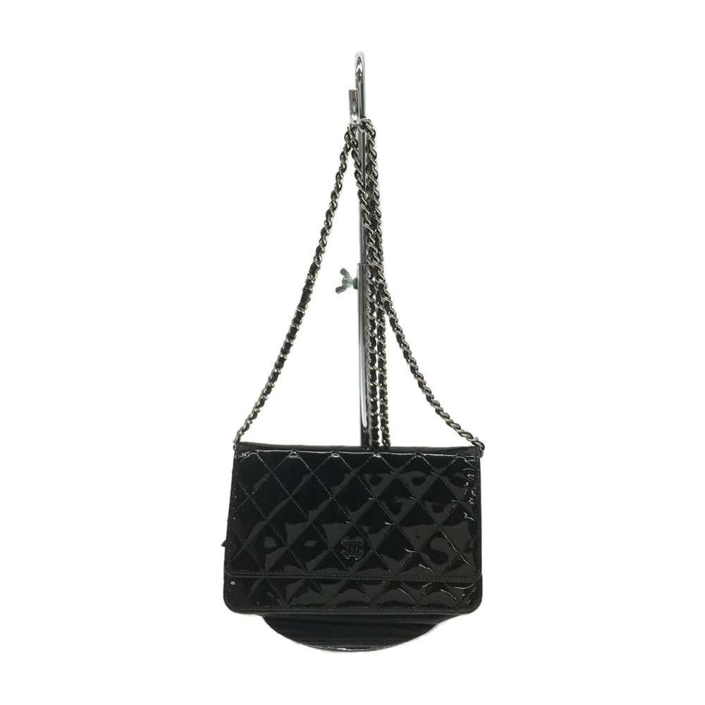 Chanel Matelasse Patent Chain Shoulder Bag
